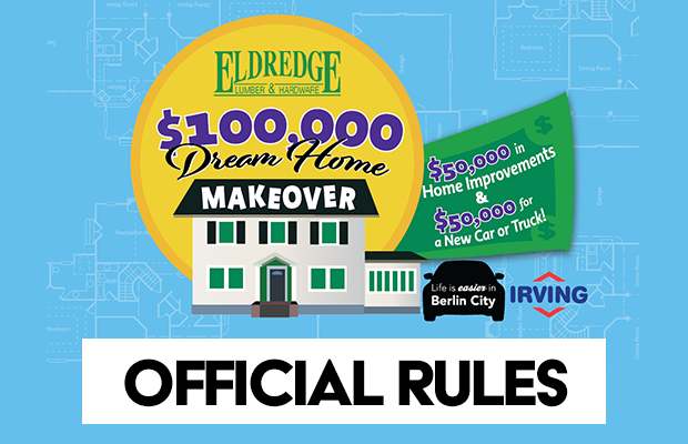 $100,000 Dream Home Makeover Official Rules