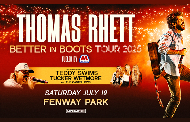 Thomas Rhett at Fenway!