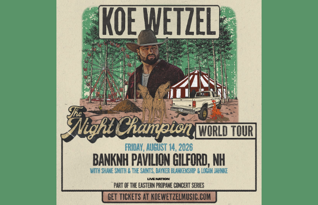 WIN Koe Wetzel Tickets!