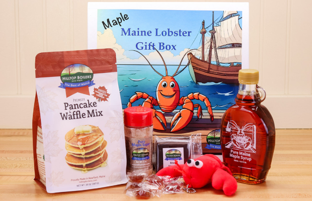 Win a “Maine Maple Lobster Gift Box” from Hilltop Boiler!